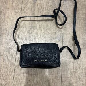Marc Jacobs Textured Black Crossbody Bag
